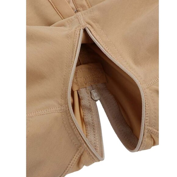 Women's Tummy Control Faja Lace Trim Butt Lifter Postoperative Full Body Shaper - Picture 6 of 9